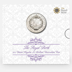 New £5 Released by The Royal Mint to Celebrate the Birth of Princess Charlotte