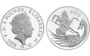 George and the Dragon Coin Issued to Celebrate Prince George’s Second Birthday